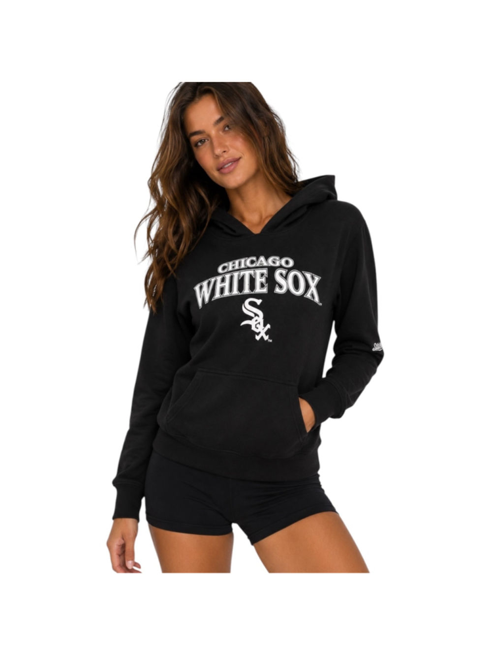 Chicago White Sox MLB Stitches Black Pullover Hoodie Small S Unisex Baseball Fan